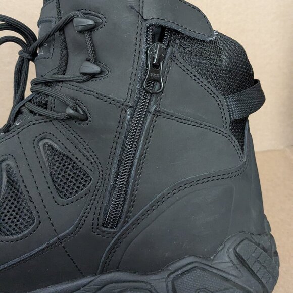 Thorogood Men's Black Crosstrex Side Zip Comp Toe Hiker Boot Waterproof Sise 12 - Picture 14 of 14